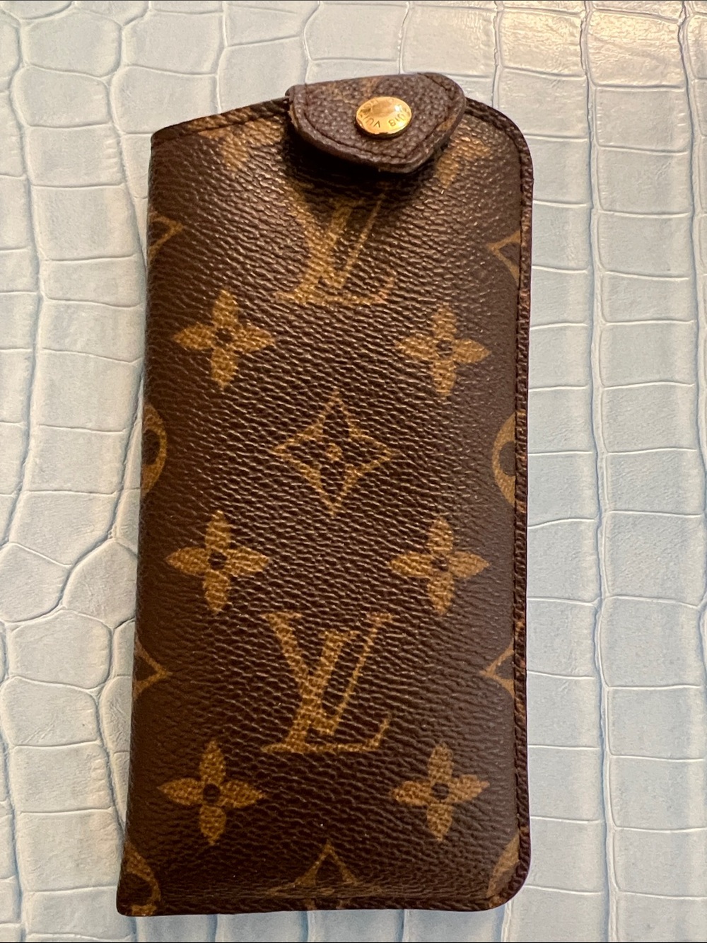 Vintage Louis Vuitton Monogram Etui a Lunettes PM Soft Eyeglass Case